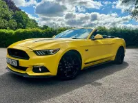 Used Ford Mustang GT 2018 Yellow Cabriolet