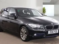 Used BMW 116 Sport Line 2016 Black Hatchback
