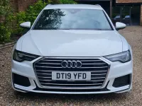 Used Audi A6 S-Line 204 HP (150 kW) 2019 White Estate
