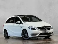 Used Mercedes B180 109 HP (80 kW) 2012 White Hatchback