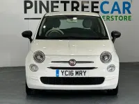 Used Fiat 500 Pop 69 HP (50 kW) 2016 White Hatchback