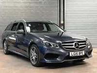 Used Mercedes E250 AMG line 204 HP (150 kW) 2015 Grey Estate