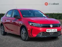 Used Vauxhall Corsa Design Edition 100 HP (73 kW) 2023 Red Hatchback