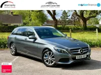 Begagnad Mercedes C350e 2016 Grå Kombi