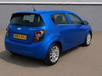 Used Chevrolet Aveo LTZ 2013 Blue Hatchback