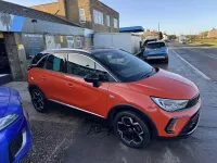 Used Vauxhall Crossland Ultimate 110 HP (80 kW) 2022 Orange SUV