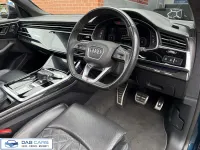 Used Audi Q8 Sport 286 HP (210 kW) 2018 Blue SUV