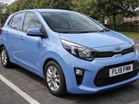Used Kia Picanto 83 HP (61 kW) 2019 Blue Hatchback