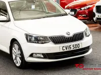 Used Skoda Fabia SE L 110 HP (80 kW) 2015 White Estate