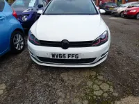 Used VW Golf VII GT 2015 White Hatchback