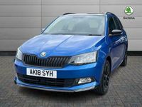 Used Skoda Fabia Monte Carlo 110 HP (80 kW) 2018 Blue Hatchback