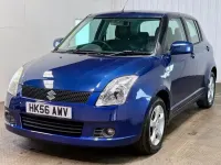 Used Suzuki Swift GLX 102 HP (75 kW) 2007 Blue Hatchback