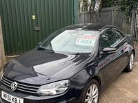 Used VW Eos SE 140 HP (102 kW) 2011 Black Cabriolet