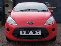 Used Ford Ka Zetec 69 HP (50 kW) 2016 Red Hatchback