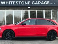Used Audi A4 Black Edition 150 HP (110 kW) 2015 Red Estate