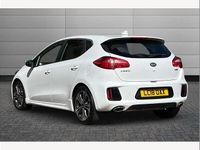 Used Kia Ceed GT-Line 134 HP (98 kW) 2018 White Hatchback