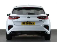 Used Kia Ceed GT-Line 136 HP (100 kW) 2020 White Hatchback