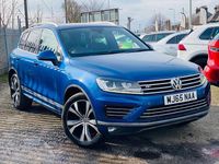 Used VW Touareg R-line 2015 Blue SUV
