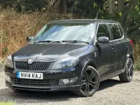 Used Skoda Fabia Monte Carlo 105 HP (77 kW) 2014 Black Hatchback