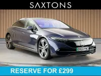 Used Mercedes EQS450+ Luxury 244 kW (333 HP) 2022 Blue Sedan