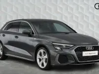 Used Audi A3 Sportback S-Line 150 HP (110 kW) 2023 Daytona grey Hatchback