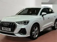 Used Audi Q3 S-Line 150 HP (110 kW) 2019 White SUV