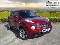 Used Nissan Juke Acenta 117 HP (86 kW) 2013 Red SUV