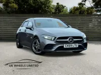 Used Mercedes A180 AMG line 136 HP (100 kW) 2019 Grey Hatchback