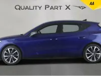 Used Seat Leon FR Sport 204 HP (150 kW) 2021 Blue Hatchback