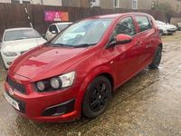 Used Chevrolet Aveo LS 2013 Red Hatchback