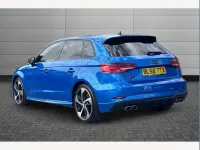 Used Audi S3 Sportback Black Edition 300 HP (220 kW) 2019 Blue Hatchback
