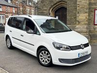 Used VW Touran S 105 HP (77 kW) 2011 White MPV