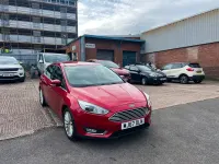 Used Ford Focus Titanium X 125 HP (91 kW) 2017 Red Hatchback