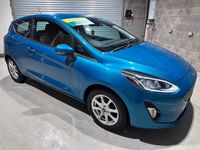 Used Ford Fiesta Zetec 70 HP (51 kW) 2018 Blue Hatchback
