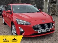 Used Ford Focus Zetec 120 HP (88 kW) 2020 Red Hatchback