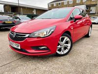 Used Vauxhall Astra SRi 2017 Red Hatchback