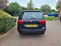 Begagnad Seat Alhambra Ecomotive 2012 Svart Minibuss