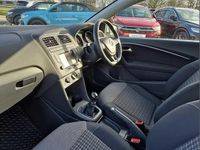 Used VW Polo Match 58 HP (42 kW) 2016 White Hatchback