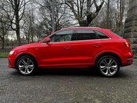 Used Audi Q3 S-line plus 184 HP (135 kW) 2016 Red SUV
