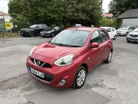 Used Nissan Micra Acenta 80 HP (58 kW) 2014 Red Hatchback