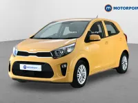 Used Kia Picanto 2021 Yellow Hatchback
