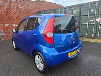 Used Vauxhall Agila 94 HP (69 kW) 2012 Blue MPV