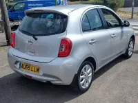 Used Nissan Micra Acenta 2015 Silver Hatchback