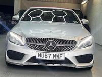 Used Mercedes C200 AMG Line Premium Plus 2017 Silver Cabriolet