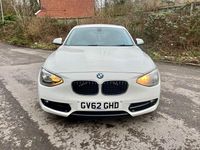 Used BMW 114 Sport Line 2012 White Hatchback