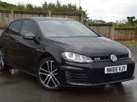Used VW Golf VII GTD 184 HP (135 kW) 2015 Black Hatchback