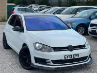 Used VW Golf VII GT 2013 White Hatchback