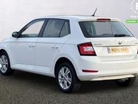 Used Skoda Fabia SE 75 HP (55 kW) 2019 White Hatchback