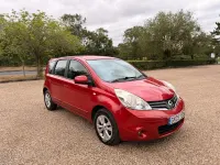 Used Nissan Note Acenta 110 HP (80 kW) 2009 Red Hatchback