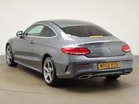 Used Mercedes C220 AMG line 170 HP (125 kW) 2017 Grey Coupe